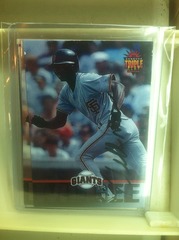 WIllie McGee Autographed Card 107